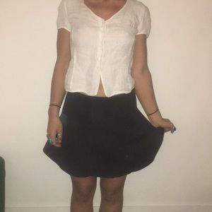 Black skirt